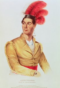 Ahyouwaighs, Chief of the Six Nations by American School